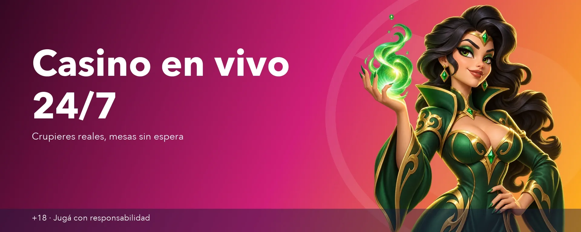 Casino en vivo 24/7